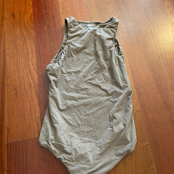 SKIMS fits everybody high neck bodysuit taupe S - Picture 2 of 4